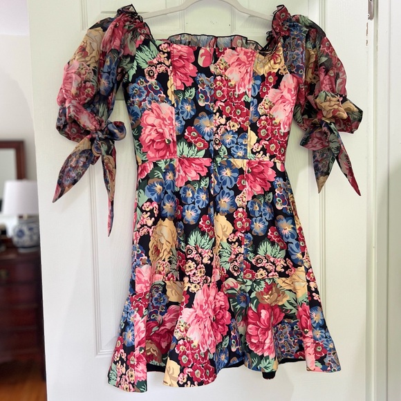 KEEPSAKE The Label Black Hydrangea
Runaway Off The Shoulder Mini
Dress - Picture 7 of 12